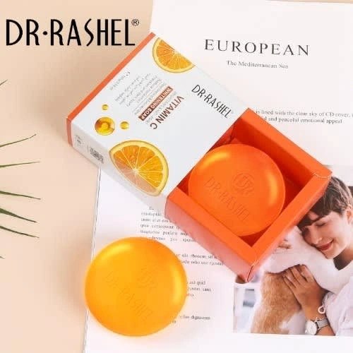 DR.RASHEL Vitamin C Whitening Deep Cleansing Even Skin Tone Soap - 1545