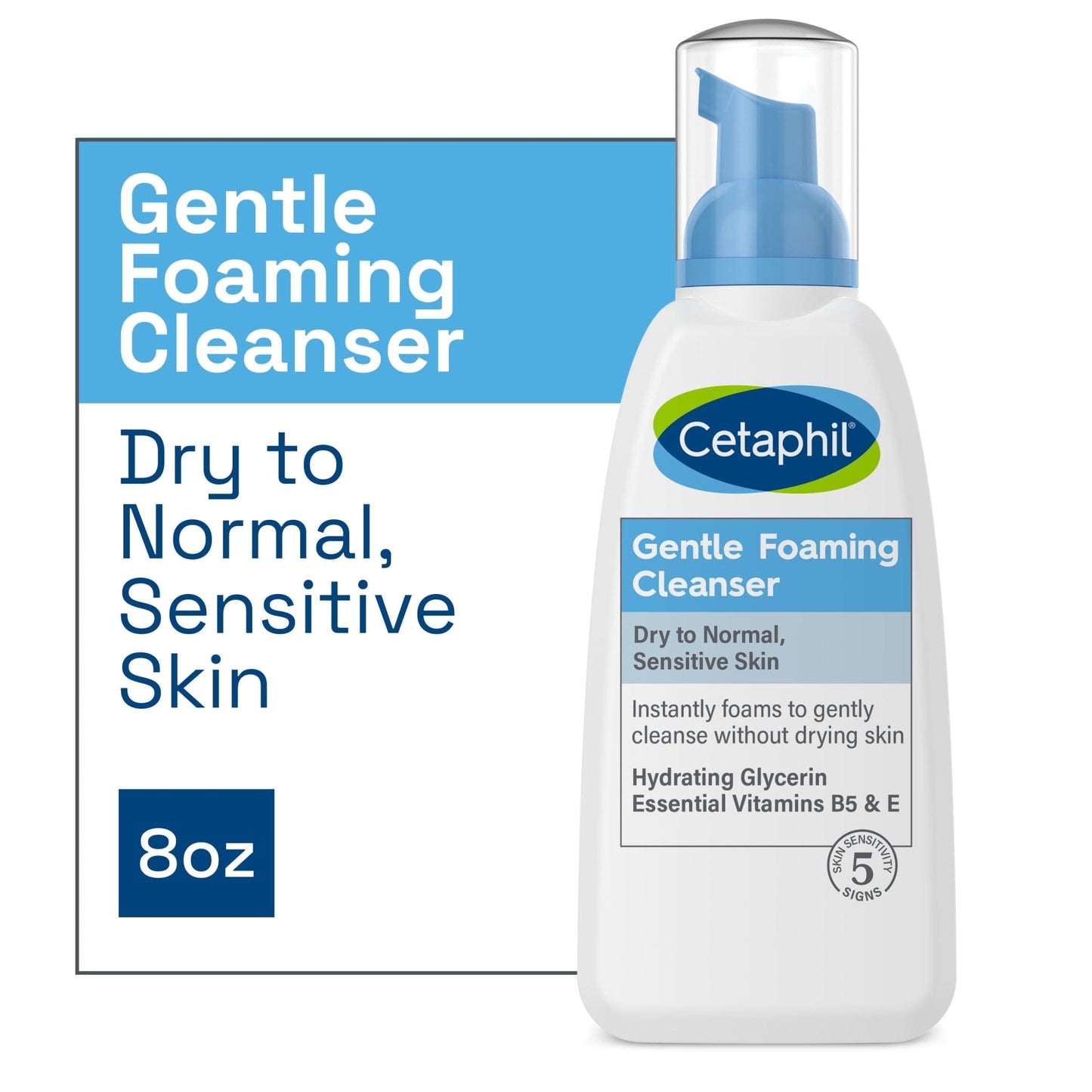 Cetaphil - Gentle Foaming Cleanser - For All Skin Types - 236 ml