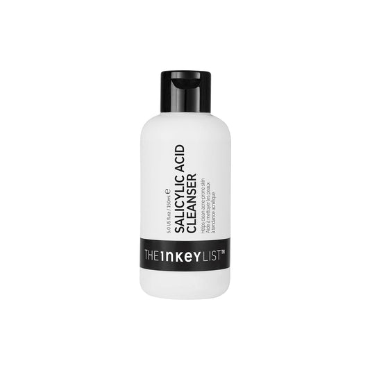 The INKEY List Salicylic Acid Cleanser, Face Wash for Blemishes, Blackheads, Oily Skin and Breakouts, Non-Drying Facial Cleanser Safe for All Skin Types, 5.0 fl oz