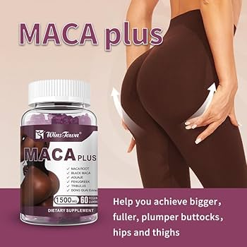Maca Plus Vegan Gummies – 1500mg (60 Gummies)