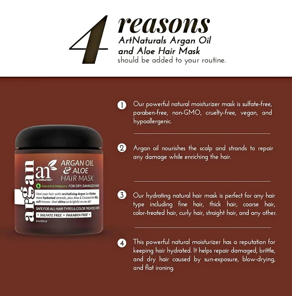 ArtNaturals Argan Oil & Aloe Hair Mask