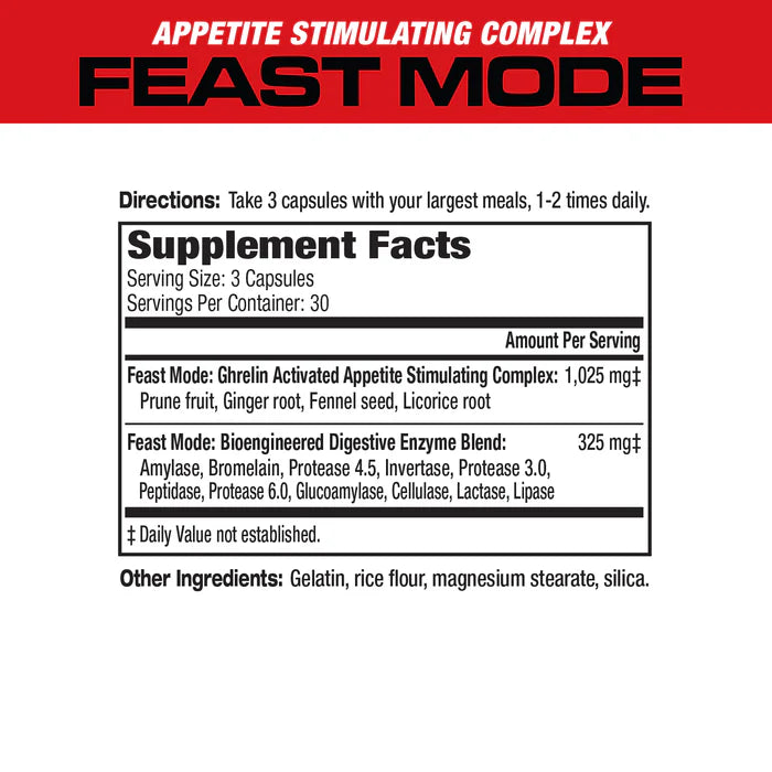 FEAST MODE | 90 TAB | MUSCLEMEDS