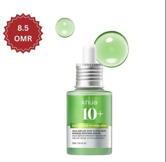 Anua Azelaic Acid 10 + Hyaluron Redness Soothing Serum