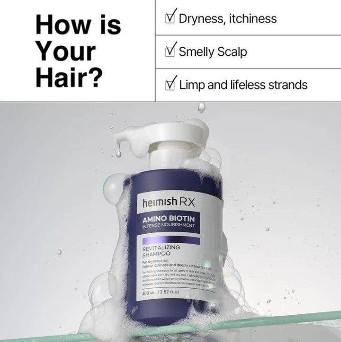 Heimish RX Amino Biotin Revitalizing Shampoo
