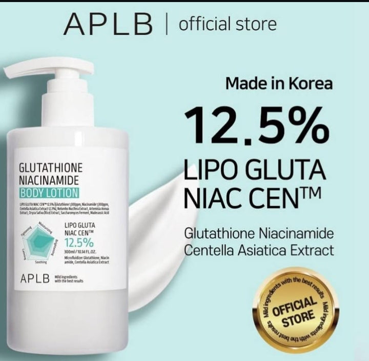 Glutathione + Niacinamide Brightening Body Lotion