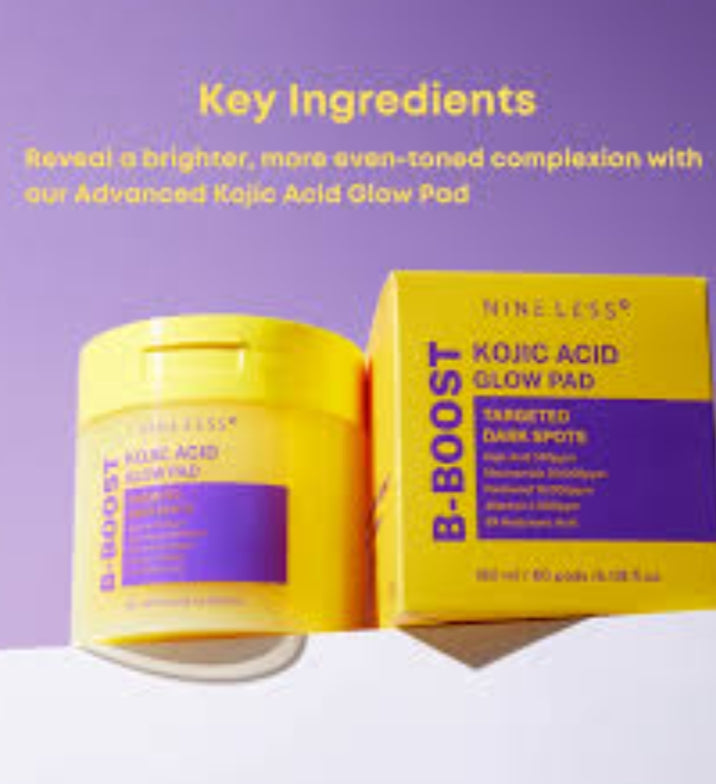 Nineless B-Boost Kojic Acid Glow Pads