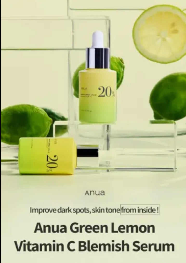 ANUA Green Lemon Vitamin C Blemish Serum