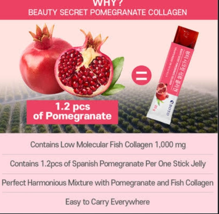 Boto Beauty Secret Pomegranate Collagen