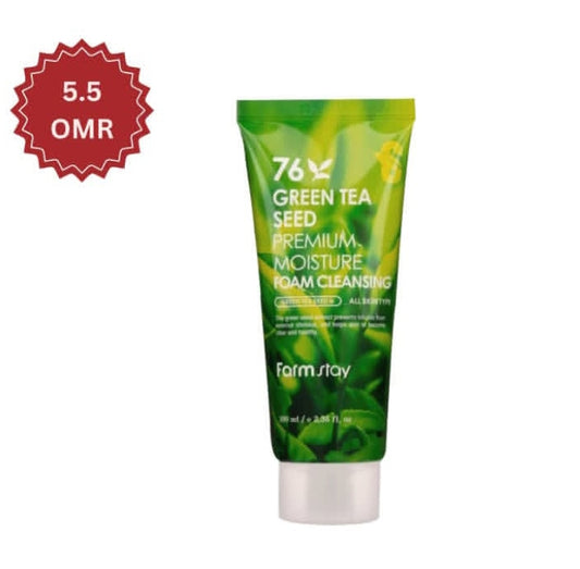 76 Green Tea Seed Premium Moisture Foam Cleansing