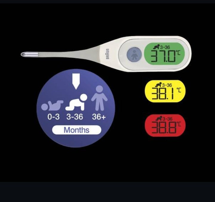 Braun Age Precision Digital Thermometer