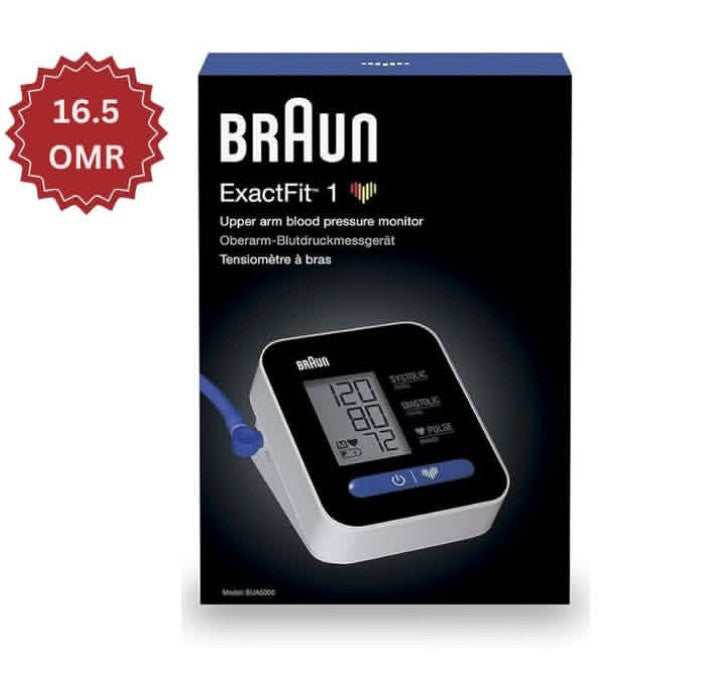 Braun ExactFit 1 Upper Arm Blood Pressure Monitor