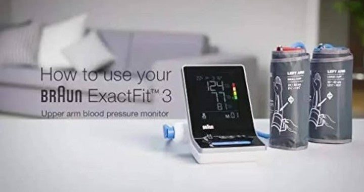 Braun ExactFit 1 Upper Arm Blood Pressure Monitor