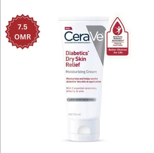 CeraVe Diabetics' Dry Skin Relief Cream