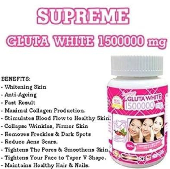Gluta White 1500000 mg