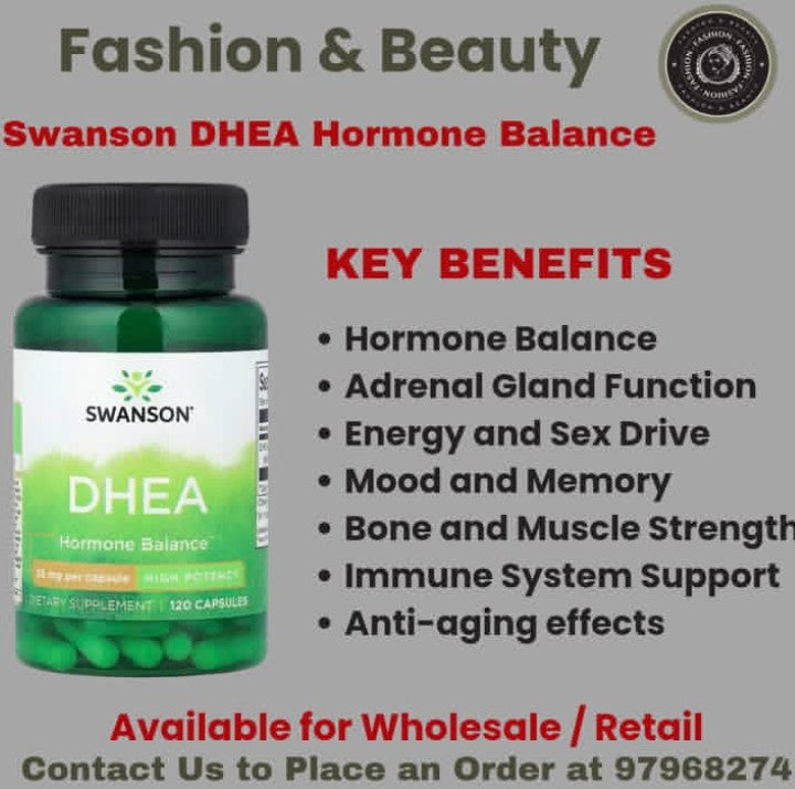 Swanson DHEA Hormone Balance