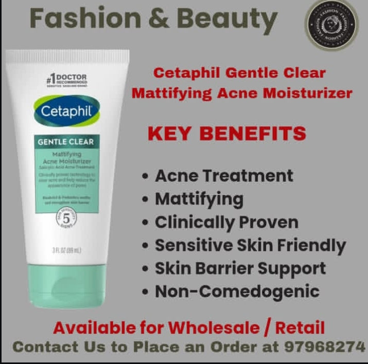 Gentle Clear Mattifying Acne Moisturizer
