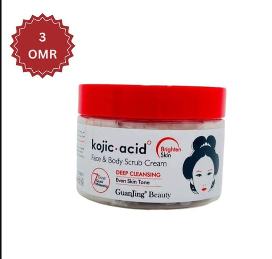 Kojic Acid Face & Body Scrub Cream