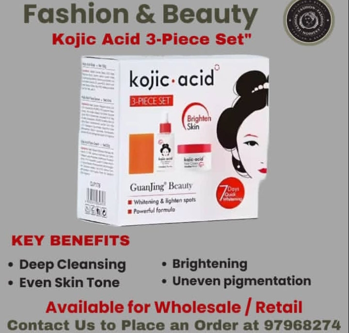 Kojic Acid 3-Piece Set