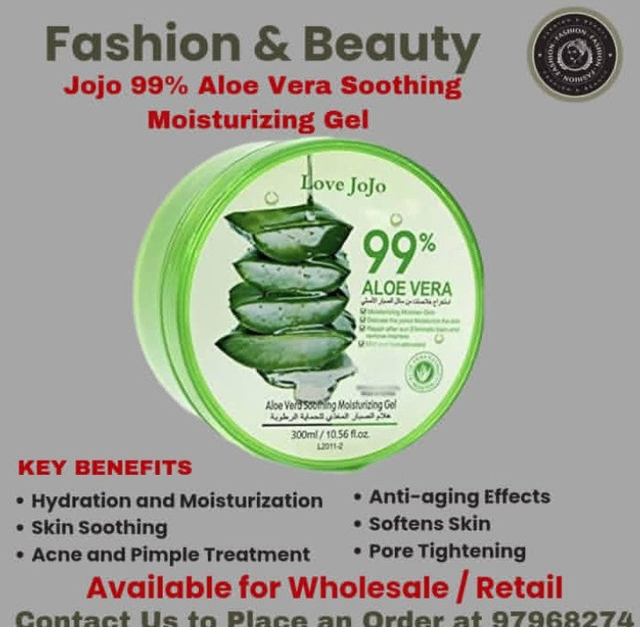 99% Aloe Vera Soothing Gel
