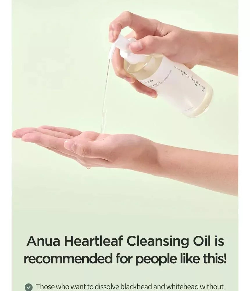 Anua Heartleaf Pore Control Cleansing Oil 200ml 6.76 fl oz