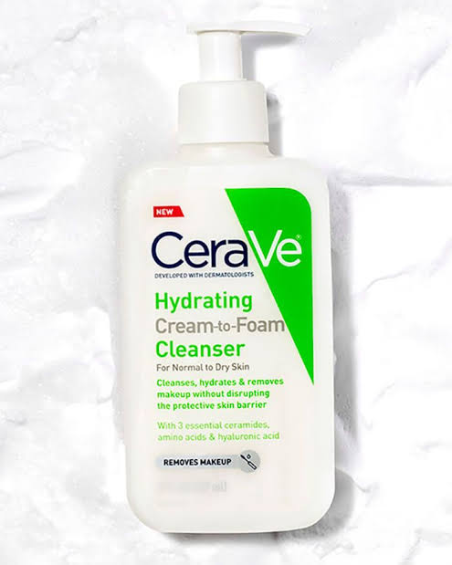 Cerave hydrating cream to foam cleanser – 3 fl oz